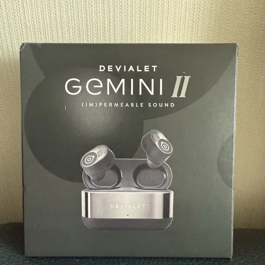 드비알레 제미니2 이어폰 미개봉 신품